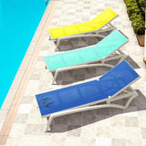 Pantha Outdoor Sun Lounger - Blue Sunlounger Furnlink-Local   