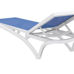 Pantha Outdoor Sun Lounger - Blue Sunlounger Furnlink-Local   