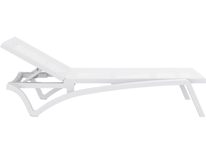 Pantha Outdoor Sun Lounger - White Sunlounger Furnlink-Local   