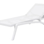 Pantha Outdoor Sun Lounger - White Sunlounger Furnlink-Local   