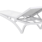 Pantha Outdoor Sun Lounger - White Sunlounger Furnlink-Local   