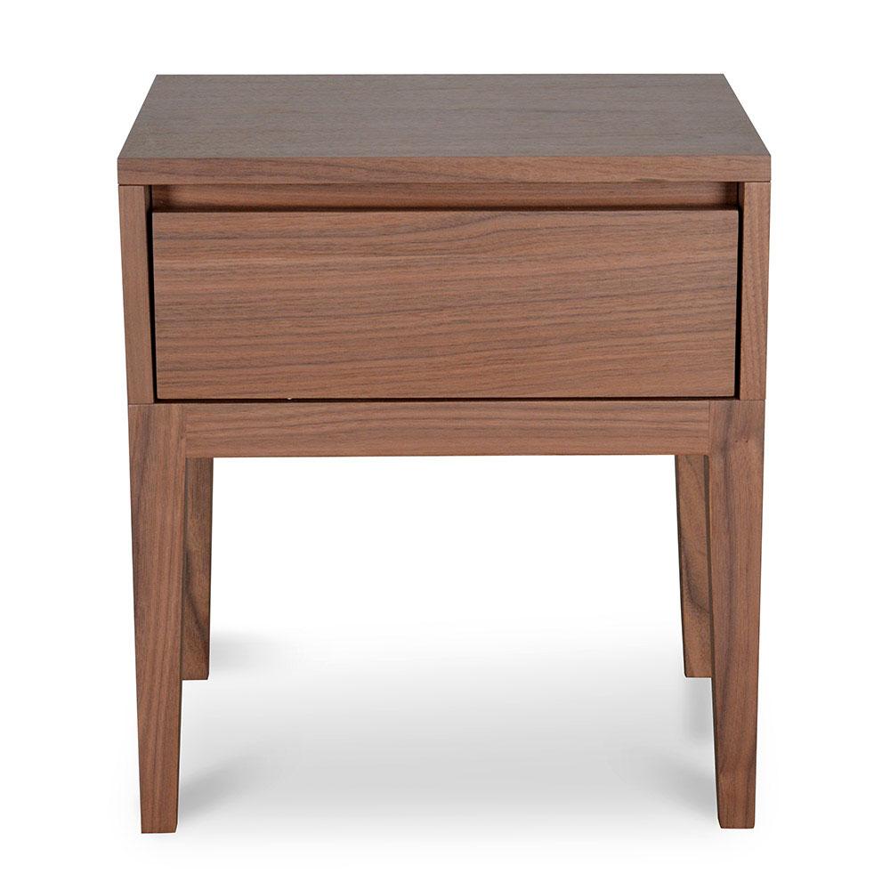Ex Display - Penley Wooden Bedside Table - Walnut Bedside Table Century-Core
