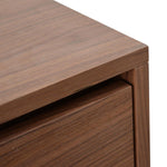 Ex Display - Penley Wooden Bedside Table - Walnut Bedside Table Century-Core