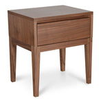 Ex Display - Penley Wooden Bedside Table - Walnut Bedside Table Century-Core