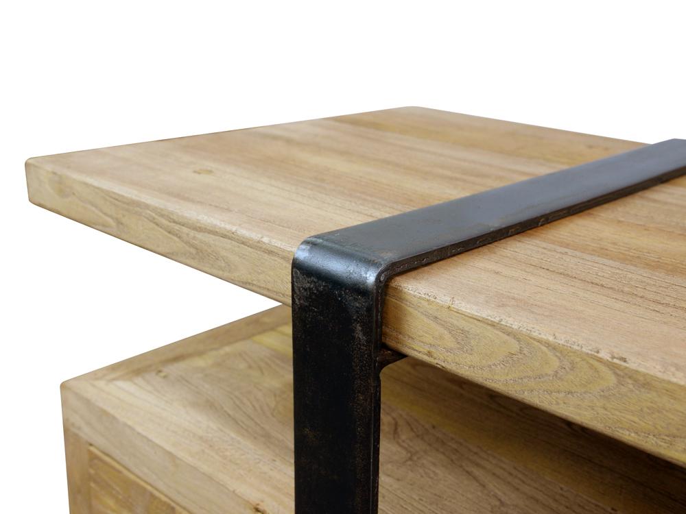 Phoenix Reclaimed Lowline 1.8m Wooden TV Entertainment Unit TV/Entertainment Unit Reclaimed-Core   