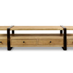 Ex Display - Phoenix Reclaimed Lowline 1.8m Wooden TV Entertainment Unit TV/Entertainment Unit Reclaimed-Core   