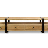 Ex Display - Phoenix Reclaimed Lowline 1.8m Wooden TV Entertainment Unit TV/Entertainment Unit Reclaimed-Core   
