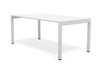 Detroit 1.8m Custom Made Office Table - White Legs Meeting Table Dee Kay-Local   