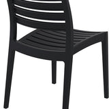 Remo Indoor / Outdoor Dining Chair - Black Outdoor Chair Furnlink-Local   