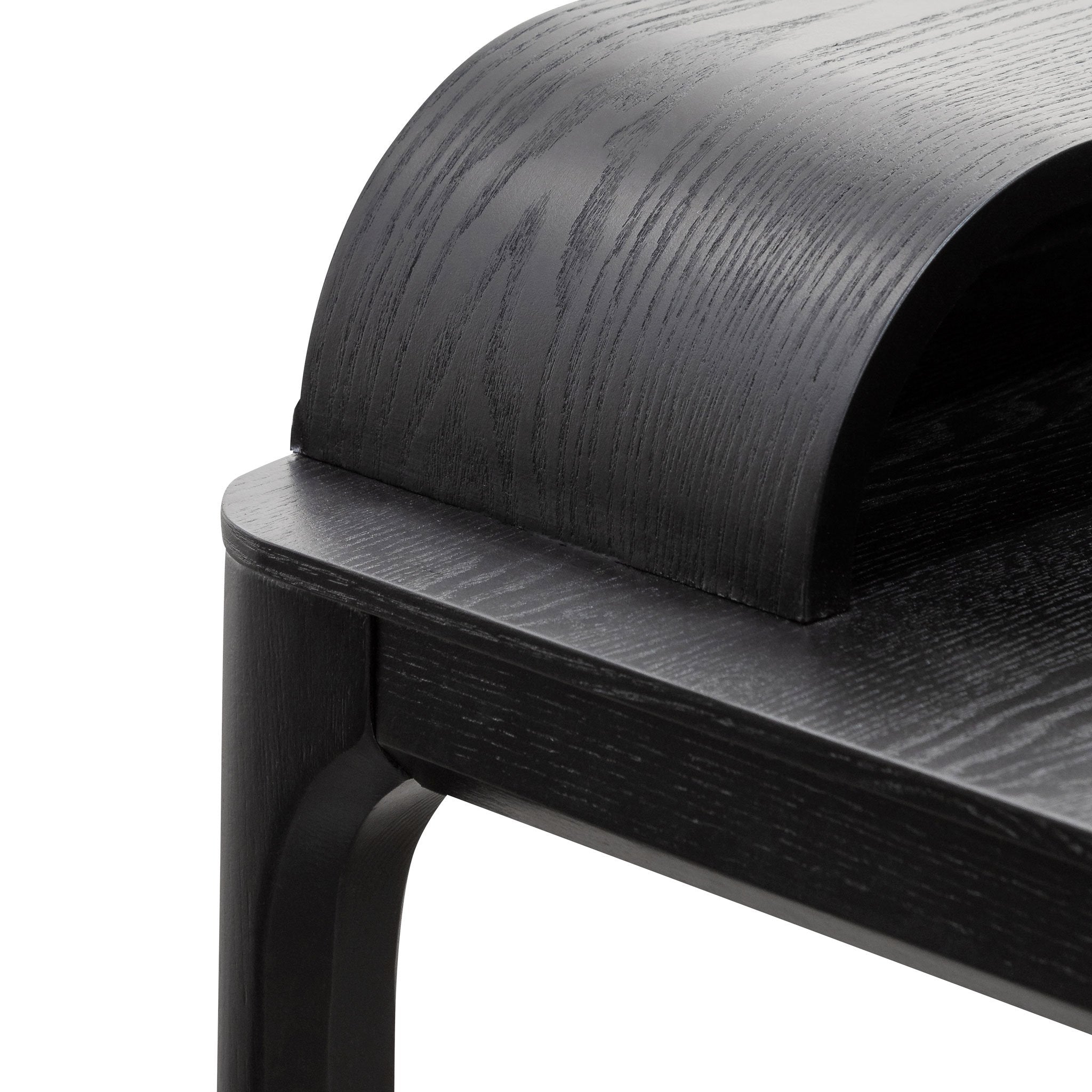 Reva Wooden Home Office Desk - Black Home Office Desk Drake-Core   