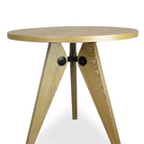 Trestra 80cm Round Dining Table - Natural Dining Table Swady-Core