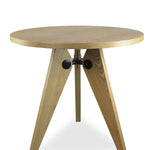 Trestra 80cm Round Dining Table - Natural Dining Table Swady-Core