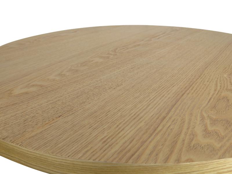 Trestra 80cm Round Dining Table - Natural Dining Table Swady-Core