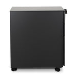 Russel 3 Drawers Mobile Pedestal - Black Pedestal Sun Desk-Core   