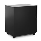 Russel 3 Drawers Mobile Pedestal - Black Pedestal Sun Desk-Core   