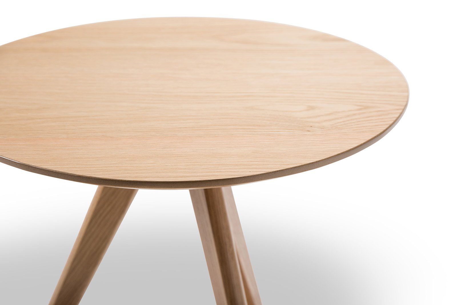 Santo Tri Leg Side Table - Oak Side Table Eastern-local   