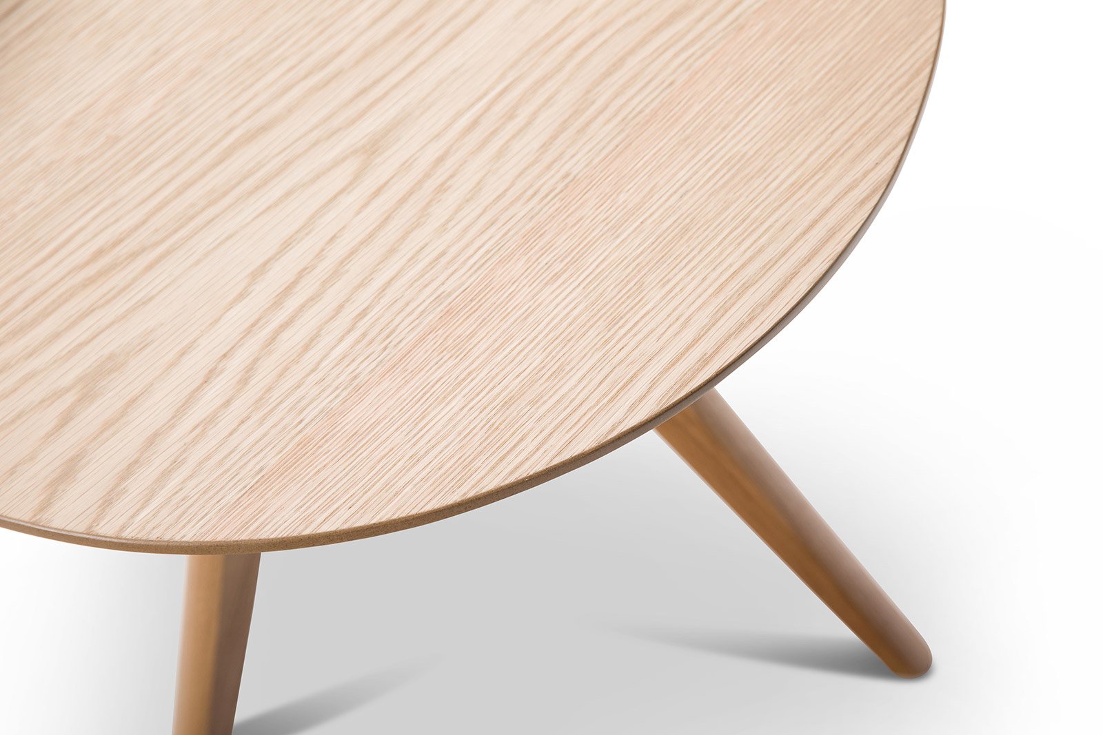 Santo Tri Leg Side Table - Oak Side Table Eastern-local   