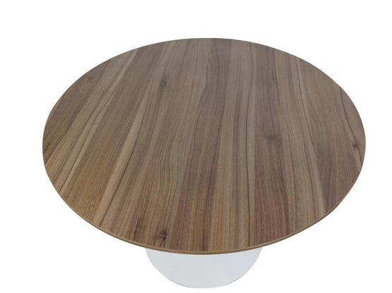 Scope Round Office Meeting Table - Walnut Meeting Table Sun Desk-Core   