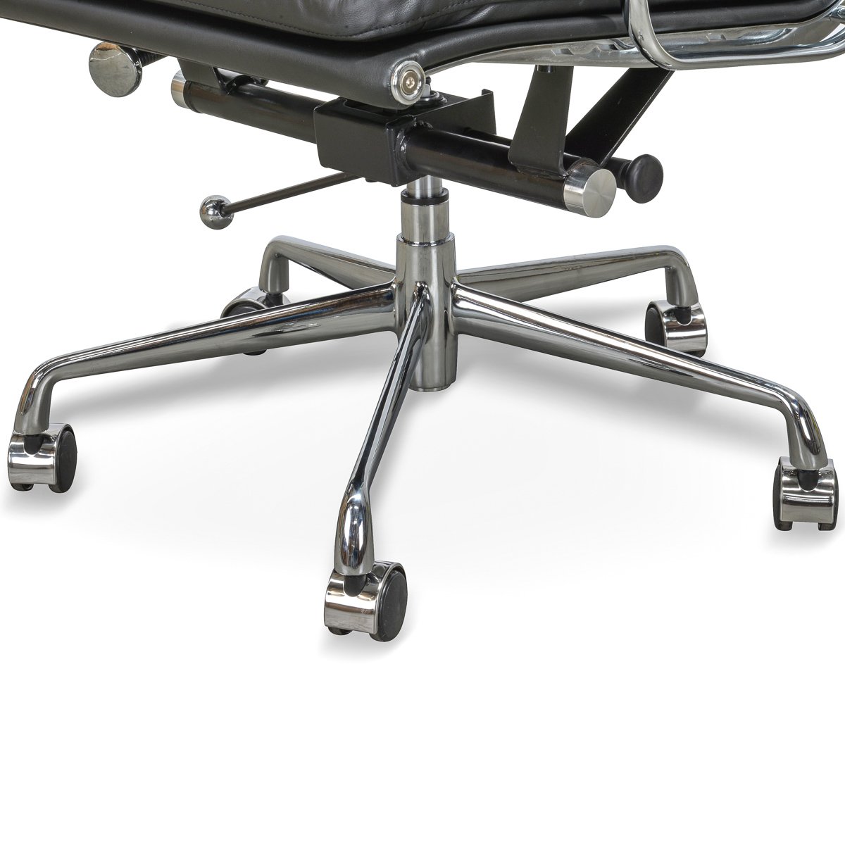 Ex Display - Ashton High Back Office Chair - Black Leather Office Chair Yus Furniture-Core   