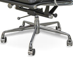 Ex Display - Ashton High Back Office Chair - Black Leather Office Chair Yus Furniture-Core   