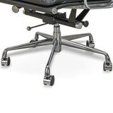 Ex Display - Ashton High Back Office Chair - Black Leather Office Chair Yus Furniture-Core   