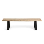 Sono Solid Wattle Timber Bench Seat - Natural Bench The Form-Local   