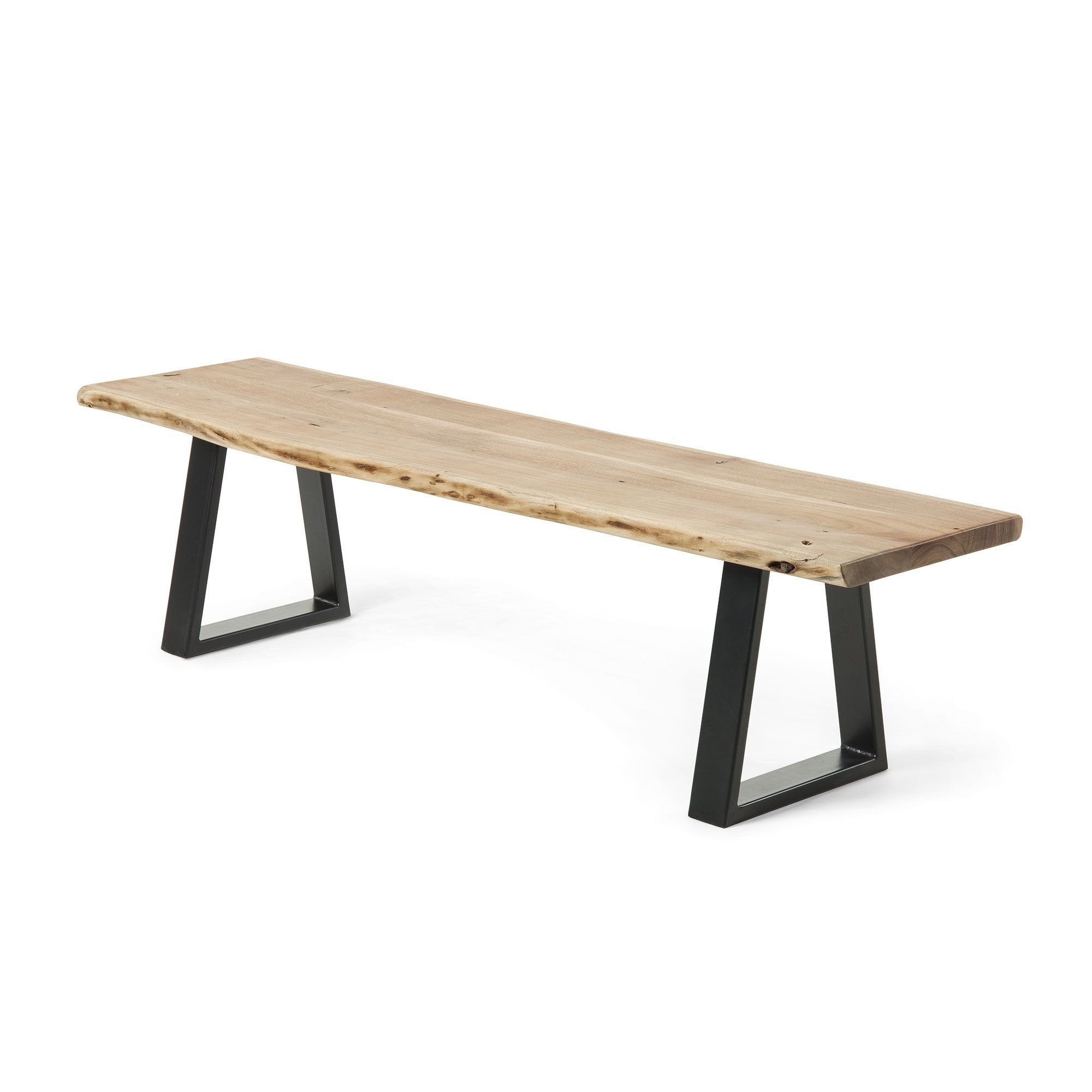 Sono Solid Wattle Timber Bench Seat Natural Interior Secrets