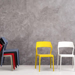 Specter Indoor / Outdoor Dining Chair - Black Outdoor Chair Furnlink-Local   