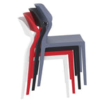 Specter Indoor / Outdoor Dining Chair - Black Outdoor Chair Furnlink-Local   