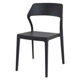 Specter Indoor / Outdoor Dining Chair - Black Outdoor Chair Furnlink-Local   