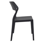 Specter Indoor / Outdoor Dining Chair - Black Outdoor Chair Furnlink-Local   