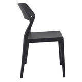 Specter Indoor / Outdoor Dining Chair - Black Outdoor Chair Furnlink-Local   