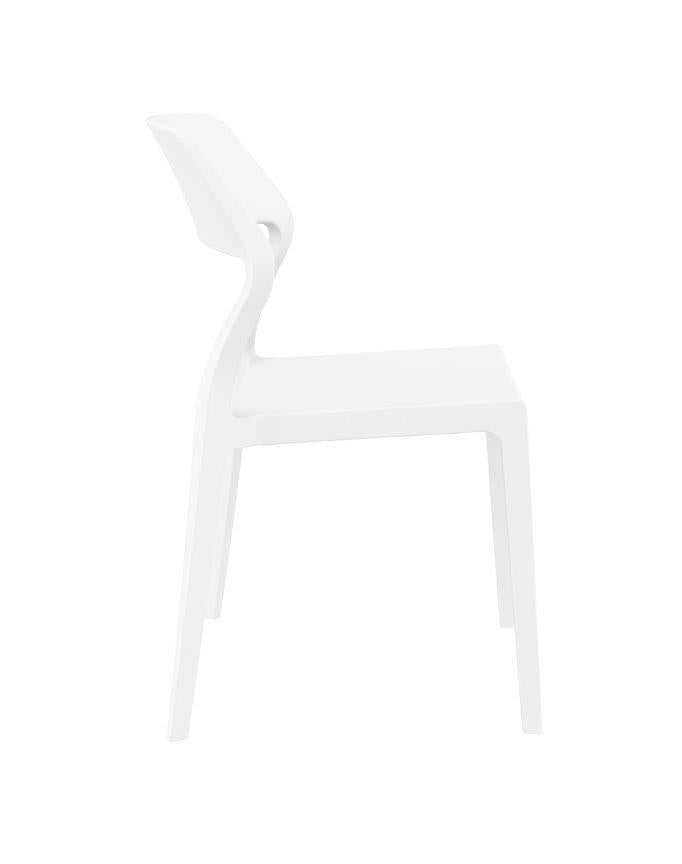 Specter Indoor / Outdoor Dining Chair - White Outdoor Chair Furnlink-Local   