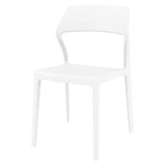 Specter Indoor / Outdoor Dining Chair - White DC3556-FR