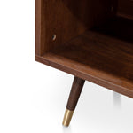 Ex Display - Tasha Wooden Bedside Table - Walnut Bedside Table KD-Core