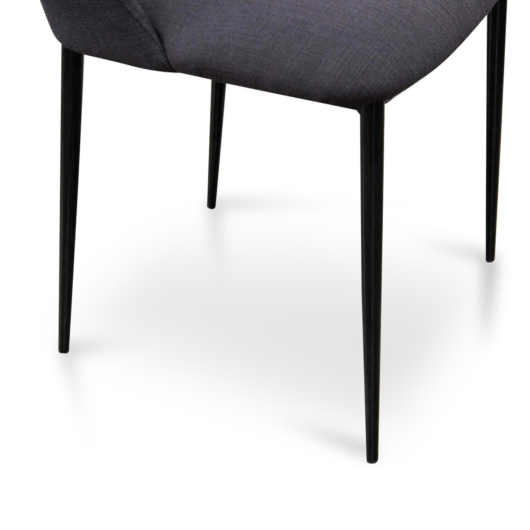 Tisha Fabric Dining Chair - Black - Last One Dining Chair Swady-Core