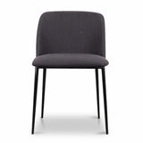 Tisha Fabric Dining Chair - Black - Last One Dining Chair Swady-Core