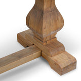 Titan 2m Reclaimed ELM Wood Bench - Natural Dining Bench Reclaimed-Core