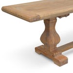 Titan 2m Reclaimed ELM Wood Bench - Natural Dining Bench Reclaimed-Core