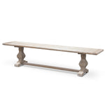 Titan Reclaimed 2m ELM Wood Bench - White Washed DB2090