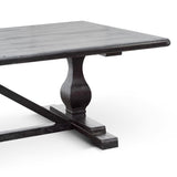 Titan Reclaimed Dining Table 3m - Black- 1.2m (W) - Thick Top Dining Table Reclaimed-Core   