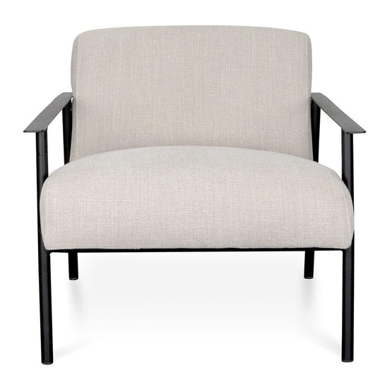 Tracy Fabric Lounge Chair - Beige LC1133-NI