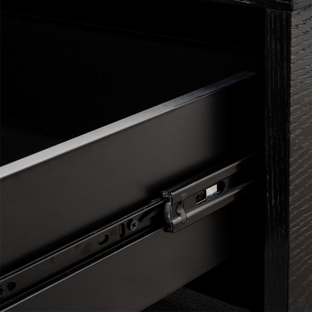 Trent 1.6m Wooden Buffet Unit- Black - Last One Buffet & Sideboard Dwood-Core   