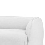 Troy 3 Seater Left Chaise Fabric Sofa - Light Texture Grey - Last One Chaise Lounge Original Sofa-Core   
