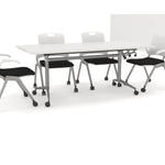 Uni 1.8m Silver Flip Table Meeting Table OLGY-Local   