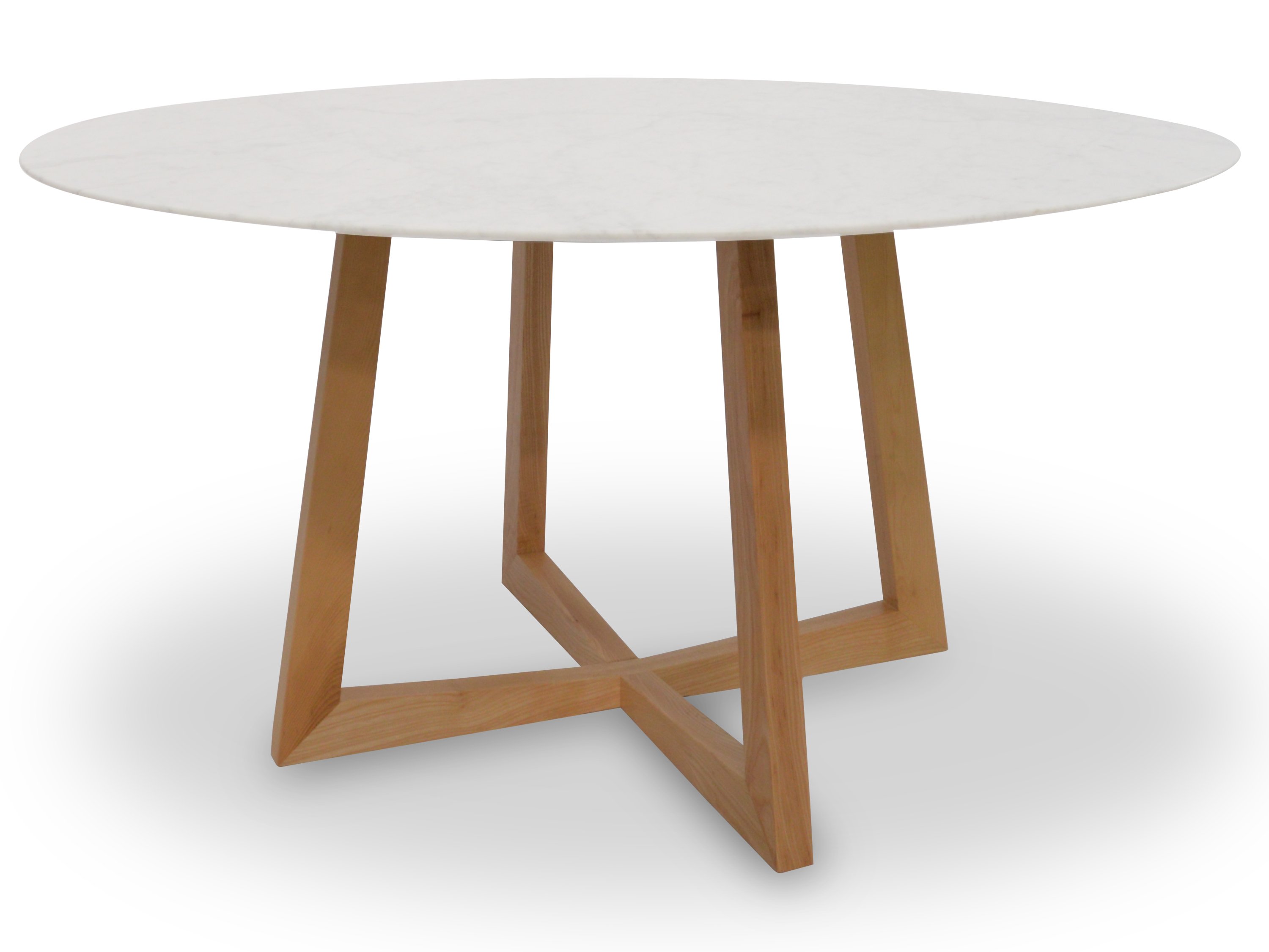 Zodiac 1.5m Round Marble Dining Table - Natural Dining Table Swady-Core